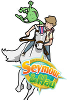 seymour rides a horse